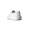 white sustainable sneaker rear view